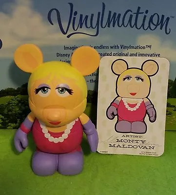 DISNEY Vinylmation 3  Park Set 1 Muppets Miss Piggy With Card • $6.99