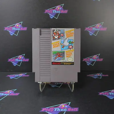 Super Mario Bros / Duck Hunt / World Class Track Meet NES Cart Only - (See Pics) • $11.95