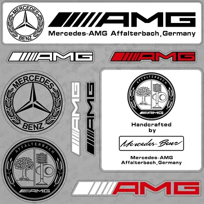 For Car AMG Laurel Racing Sticker Decal Stripes Logo Decoration Sport 9 Pattern • $9.99