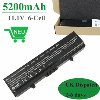 £14.25 • Buy 6 Cell Battery For Dell Inspiron 1525 1526 1545 1440 1750 Laptop GW240 M911G NEW