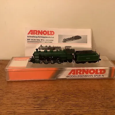 N ARNOLD 2551 K.Bay.Sts.B. 3673 Dampflok S 3/6 Schlepptender-N Scale • $89