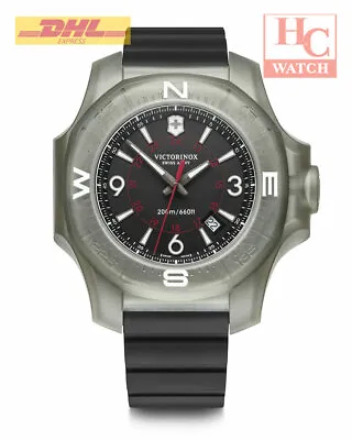 VICTORINOX I.N.O.X Titanium 241883 Swiss Army Quartz Date 200M Watch • $640