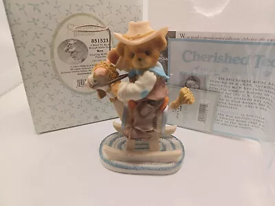 Cherished Teddies Wes 851523 2001 Cowboy With Horse • £7.99