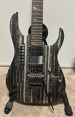 RARE Ibanez HR GIGER ALIEN  Electric Guitar RGTHRT1 UN USED MINT CONDITION • $1800