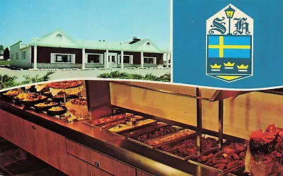 Sweden House Smorgasbord Restaurant Illinois Florida Vintage Postcard Unused  • $1.95