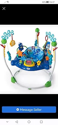 Baby Einstein Neptune's Ocean Discovery Jumper Jumperoo Activity Centre Musical • £45