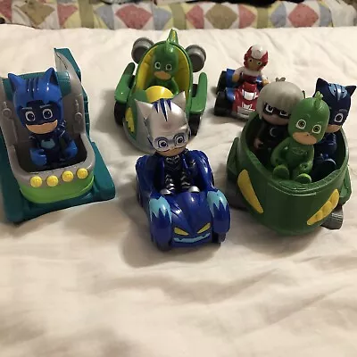 Lot Of PJ Masks  Toys Vehicles And Figures • $14.99