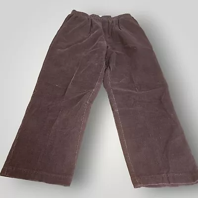 Cabin Creek Women's 10P Brown Elastic Waist Corduroy Pull On Pants Pockets • $12.99