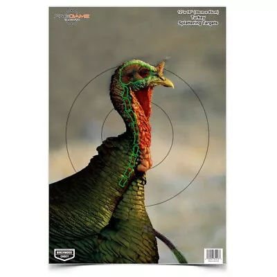 Birchwood Casey Pregame 12 X 18 Inch Turkey Targets Full-Color 8 Pack - 35403 • $15.37