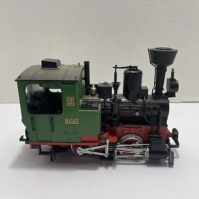 Green/red Engine #2 LGB  0-4-0 Marklin STAINZ Smoke And Sound Untested • $149.99