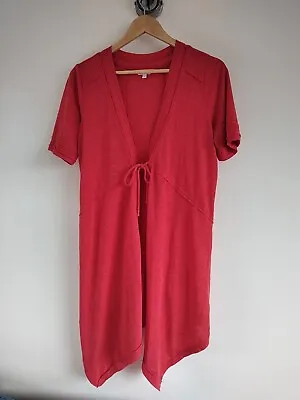 Sandwich  Long Line Short Sleeve Summer Cardigan Size L • £10