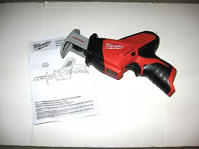 New Milwaukee 2420-20 M12 Hackzall Reciprocating Saw Sawzall 12V 12 Volt 1 Hand • $65