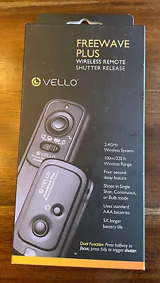 Vello Freewave Plus RWII Wireless Remote For Sony- Open Box New Condition • $18.95