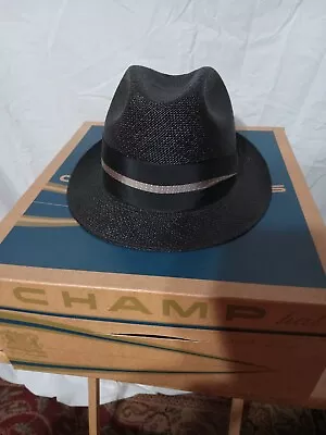 Vintage Stetson Genuine Panama Hat 1950s 1960s ? Sz 7 • $55