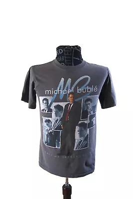 Michael Buble Concert T Shirt 2008 Call Me Irresponsible Tour Jazz • £31.82