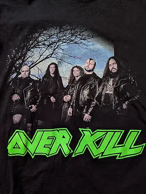 Vintage OVERKILL LS Shirt Nuclear Assault Megadeth Exodus Slayer Testament SOD • $300