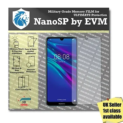 Screen Protector For Huawei Y6 (2019) TPU FILM Hydrogel COVER • £3.99