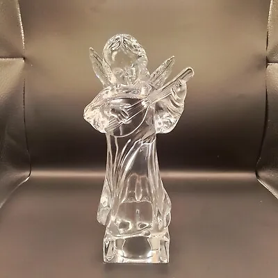 Mikasa Herald Collection Angel Playing The Mandolin - Full Lead Crystal Germany • $9.99