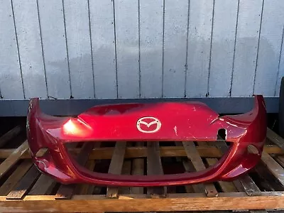 2016 2017 2018 Mazda Miata Mx5 Mx-5 Front Bumper Cover N243-50031 Oem • $270