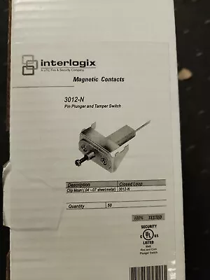 * Lot Of 10*NEW Interlogix GE Security 3012-N Magnetic Contact • $50