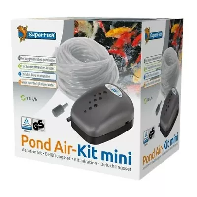£12.19 • Buy Superfish Air-Kit Mini, Air Pump Essential In Maintaining A Healthy Aquarium