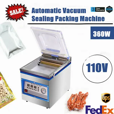 $322.05 • Buy 1.8L Commercial Vacuum Sealer 360W Food Vacuum Sealing Packing Machine 110V USA