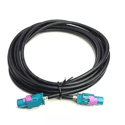$33.99 • Buy FAKRA Z LVDS High-Speed Data (HSD) USB Dacar 535 4-Core Female-to-Female Cable