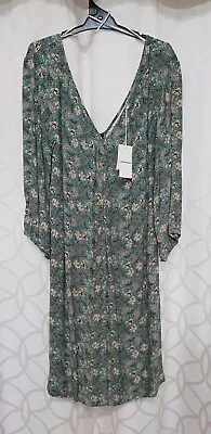 Women's Long Sleeved Floral Dress Size 16 Country Road Design • $20