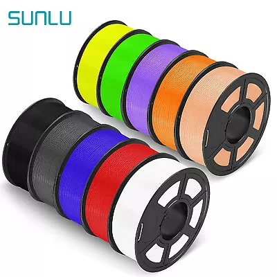 【Buy 6 Get 4 FreeAdd 10 】SUNLU PLA PETG PLA+ ABS 3D Printer Filament 1.75mm • $23.83