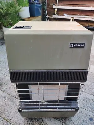 Portable Home Heater Butane Fire Calor Gas Cabinet With Regulator Hose • £50