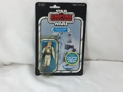 1981 Star Wars ESB Empire Strikes Back Hoth Luke Skywalker Figure 45 Back MOC  • $699.81