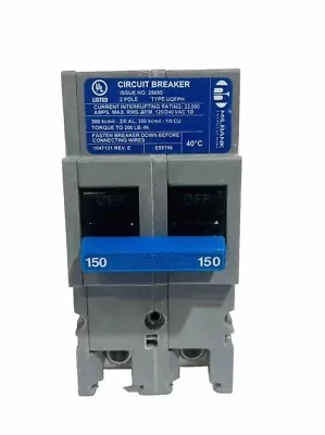 Milbank 150A Type UQFPH 2P Circuit Breaker Blue • $199.99