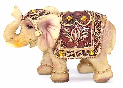 Feng Shui 3 (H) Vintage Elephant Trunk Statue Lucky Figurine Gift & Home Decor • $9.94