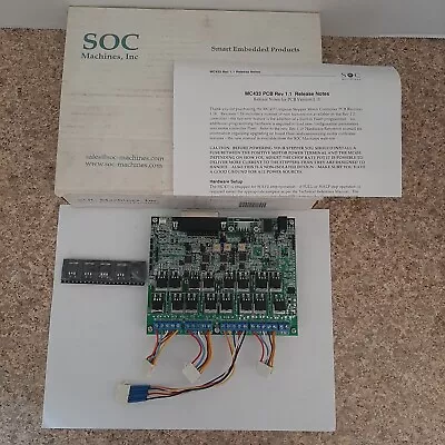 Soc Machines Inc Mc-433 4 Axis Stepper Driver Board ... Price Slashed Today ! • $30