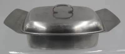 £6 • Buy Stainless Steel Lidded Butter Dish