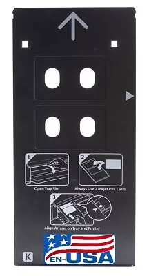 Inkjet PVC ID Card - K Tray For Canon Pixma PRO-10 And Pixma PRO-100 Printers • $16.88