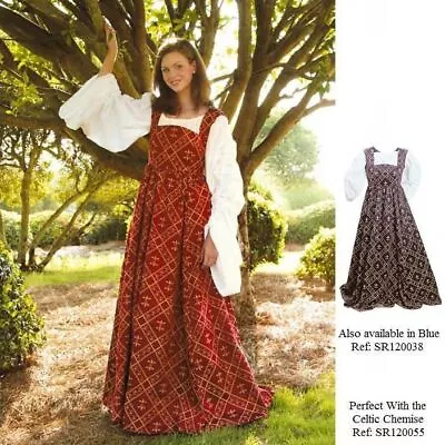 Medieval Renaissance Fleur De Lis Dress. For Stage Costume Re-enactment & LARP • £77