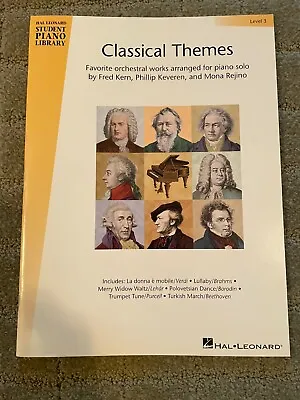 Hal Leonard Classical Themes Level 3 Arranged By Fred Kern Phillip Keveren And  • $5