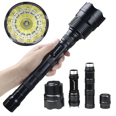 Super Bright Police Tactical 14-LED Flashlight Hunting Camping Outdoor Torch • $27.95