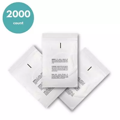 2000 Pcs 9  X 12  Resealable Suffocation Warning Bags - 1.5 Mil - Clear • $66.16