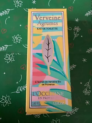 £51.95 • Buy L’OCCITANE Limited Edition Citrus Verbena Verveine Agrumes Eau De Toilette 100ml