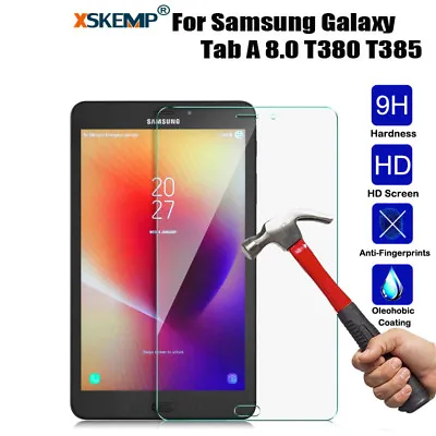 For Samsung Galaxy Tab A T380 T385  Active 2 T395 T390 9H Glass Screen Protector • $13.60