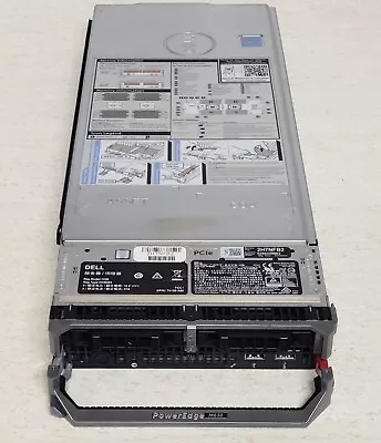 DELL POWEREDGE M630 Blade Server 2x Xeon E5 2630 V3 Dell JVFVR 57810-K Card • $99.95