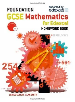 Edexcel GCSE Maths: Foundation Homework Book: Two Tier GCSE Maths (Gcse Mathem • £2.99