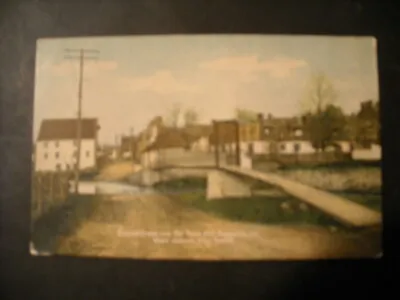 $4 • Buy Frederick, MD, Carroll Creek & Old Town Mill, Color Tinted, Excellent Condition