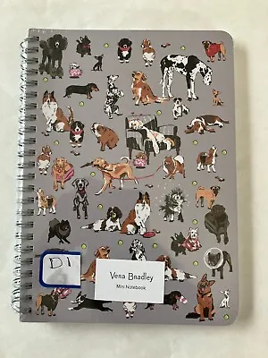 New Vera Bradley Mini Notebook With Interior Pocket  SHOW DOGS  • $20