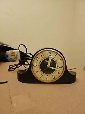 Vintage Sessions Model 3W Electric Mantle Clock 60 Cycle Art Deco Tested Working • $30