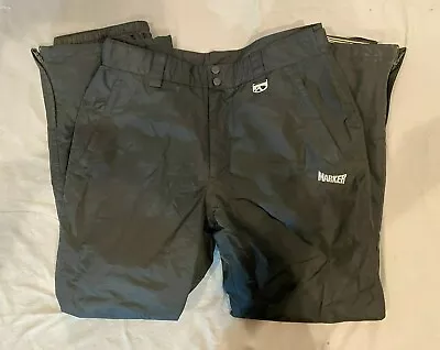 Marker UT-19 Black Waterproof Breathable Ski Pants Women's XL Fast Shipping • $29.95