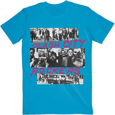 £13.99 • Buy The Clash City Rockers Blue T-Shirt - OFFICIAL