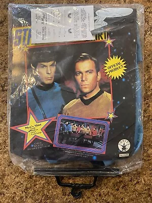 1990 Rubies Star Trek Spock Blue Shirt Medium #15200 • $19.99